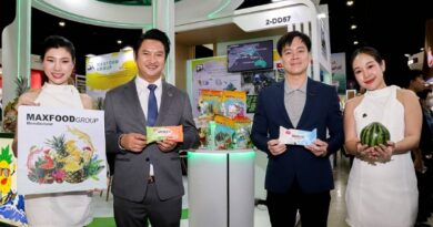 แม็คซ์ฟู๊ด กรุ๊ป เดินหน้าขยายโรงงานผลิต พุ่งเป้าสู่องค์กรแห่งความยั่งยืนเต็มตัวล่าสุดเปิดตัวผลิตภัณฑ์ใหม่ไอศกรีมซอร์เบในลูกแตงโมไซน์มินิ ครั้งแรกของโลก