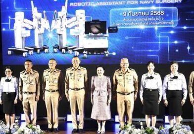 รพ.สมเด็จพระปิ่นเกล้าเปิดตัวเทคโนโลยีขั้นสูง “ระบบหุ่นยนต์ช่วยผ่าตัด แห่งกองทัพเรือไทย”“RANS: Robotic Assistant for Navy Surgery”