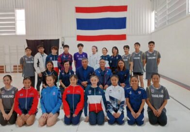 “ยิมนาสติกส์” โชว์ความเข้มแข็งผสมผสานสนุกสนาน ให้คณะของ ดร.ณัฏฐ์ ธีรณัฐสุภานนท์ ได้ชมพร้อมย้ำชัดเป้าหมาย 5 เหรียญทอง