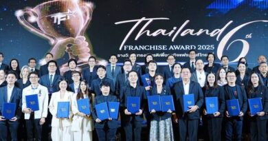 รัฐมนตรีว่าการกระทรวงพาณิชย์ มอบรางวัล Thailand Franchise Award 2025ยกย่อง 10 สุดยอดแฟรนไชส์ไทย สร้างความเชื่อมั่นผู้บริโภคและนักลงทุน ยกระดับ SME ไทยขับเคลื่อนเศรษฐกิจฐานราก