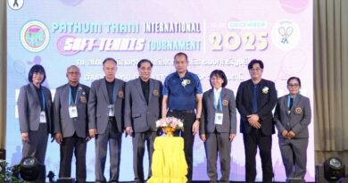 นักหวดซอฟท์เทนนิสจากไชนีสไทเปโชว์พลังสุดยอดกวาดเพิ่มสองแชมป์ทีมชาย-ทีมหญิงรวมคว้า 6 แชมป์จาก 7 รายการในการแข่งขัน ” Phatum Thani International Soft Tennis Tournament 2025″ วันสุดท้าย ส่วนทีมซอฟท์เทนนิสไทย ชาย-หญิงไทยได้ 2 เหรียญเงิน
