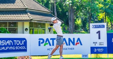 พัฒนา สปอร์ต รีสอร์ท ตอกย้ำสนามกอล์ฟมาตรฐานระดับสากลได้รับเกียรติเป็นสนามคัดเลือก Asian Tour Qualifying School ต่อเนื่อง 3 ปีซ้อน