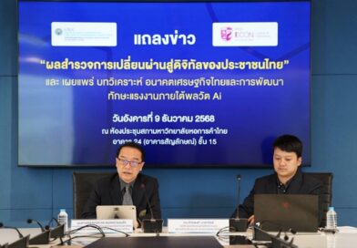 ไทยครองแชมป์โครงสร้างดิจิทัลอาเซียน แต่ทักษะ AI ยังห่างมาตรฐานโลกม.หอการค้าไทย เผย “ดัชนีดิจิทัล” คนไทยเข้าถึงเทคโนโลยีสูงสุดในภูมิภาค ขณะที่ความสามารถใช้งานจริงยังต่ำกว่าประเทศพัฒนาแล้ว