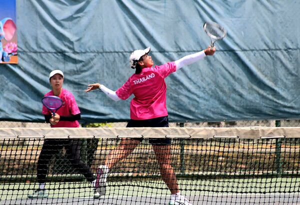 นักหวดชายคู่+หญิงคู่ซอฟท์เทนนิสมหาลัยจากไชนีสไทเปสุดแกร่งทะลุเข้าชิงชนะเลิศกันเองทั้งสองประเภท