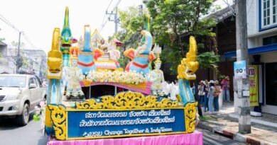 “หยก กชพร” หนุนสงกรานต์เชียงใหม่ 2569 ร่วมขบวนแห่พระพุทธสิหิงค์ ฉลอง 730 ปี ผลักดันเชียงใหม่สู่เมืองมรดกโลก