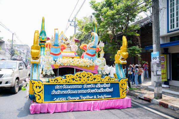 “หยก กชพร” หนุนสงกรานต์เชียงใหม่ 2569 ร่วมขบวนแห่พระพุทธสิหิงค์ ฉลอง 730 ปี ผลักดันเชียงใหม่สู่เมืองมรดกโลก