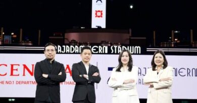 GSV เดินหน้าต่อยอดศักยภาพราชดำเนิน จับมือ ห้างเซ็นทรัล​ เผยความร่วมมือเชิงกลยุทธ์ครั้งสำคัญ ประเดิมโปรเจกต์ความร่วมมือแห่งปีเปิดตัว Central x Rajadamnern Stadium Bag