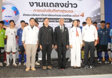 ศึกลูกหนังปัญญาชนรอบสุดท้ายที่ขอนเเก่นเดือดชิงเงินรางวัลกว่าล้านบาท32 สถาบันทั่วประเทศ ร่วมฟาดเเข้งฟุตบอลชิงชนะเลิศมหาวิทยาลัยแห่งประเทศไทย รอบสุดท้าย ชิงเงินรางวัลรวมกว่า 1 ล้านบาท ระหว่างวันที่ 3 – 14 ส.ค. 2569 ที่มหาวิทยาลัยขอนแก่น