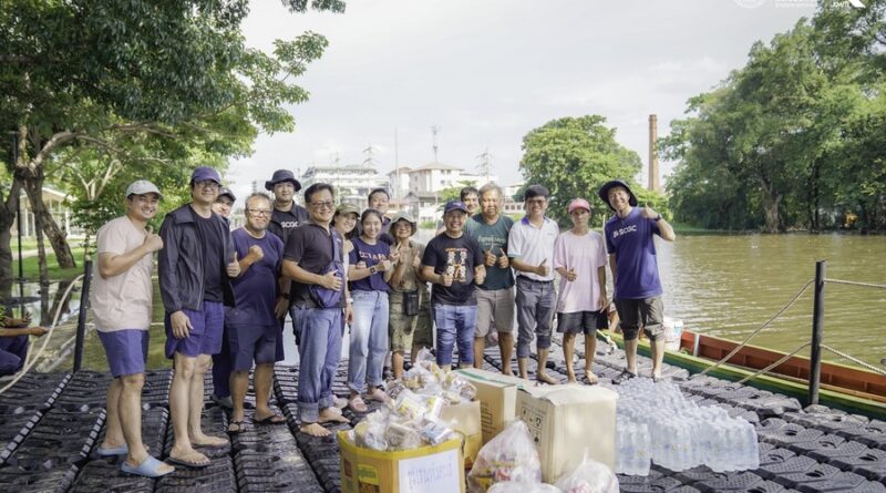 สจล. ร่วมกับ เอสซีจี เคมิคอลส์ นำนวัตกรรม “ทุ่นลอยน้ำคุณภาพสูง” ประยุกต์เป็นแพกู้ภัย เพื่อให้ความช่วยเหลือและเข้าถึงผู้ประสบอุทกภัยชุมชนริมคลองประเวศบุรีรมย์